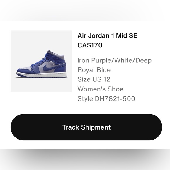 Jordan 1 size 12 women’s - Picture 7 of 7